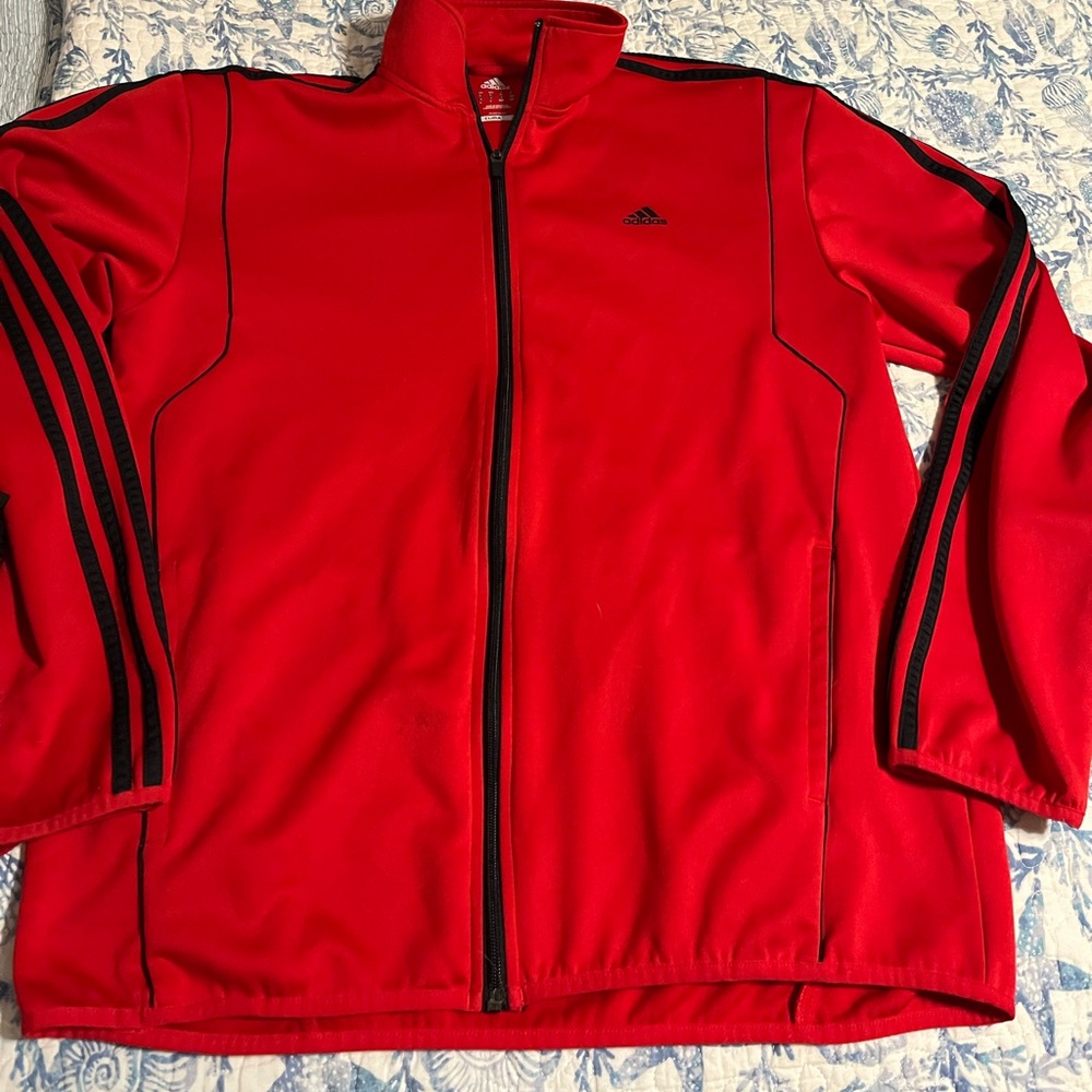 EUC MENS ADIDAS JACKET SIZE LARGE